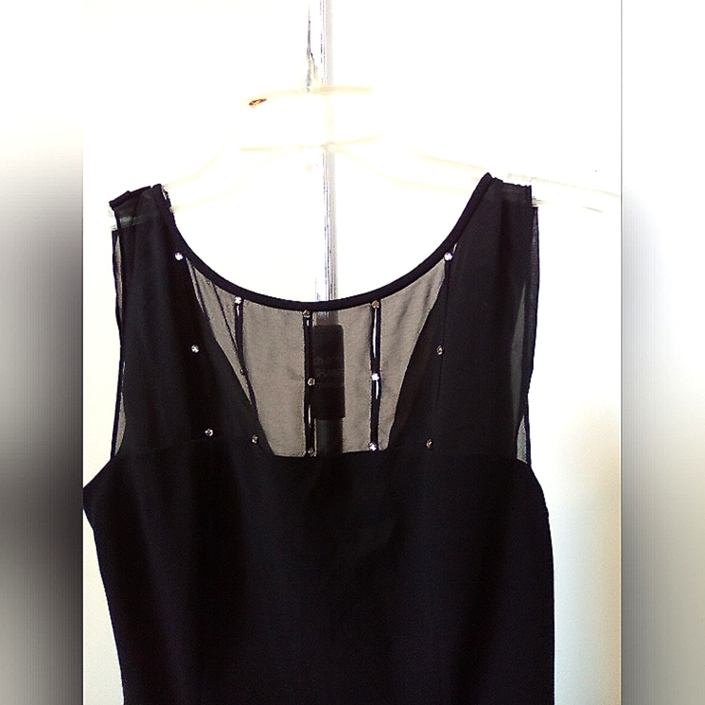 Evan Picone Dlack Dress Diamond